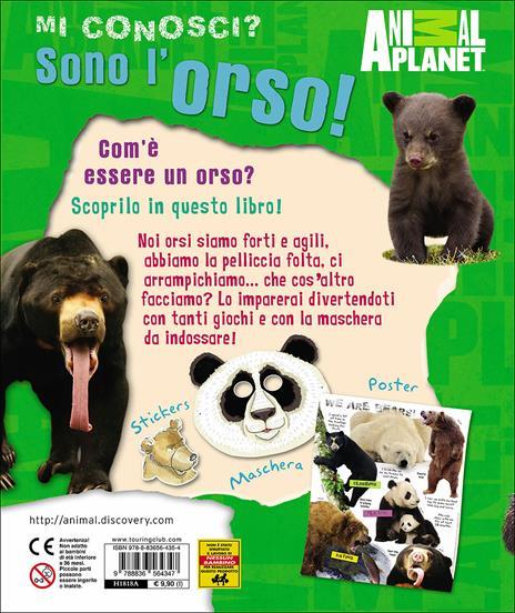 Sono l'orso! Con gadget - Camilla de La Bédoyère - 2