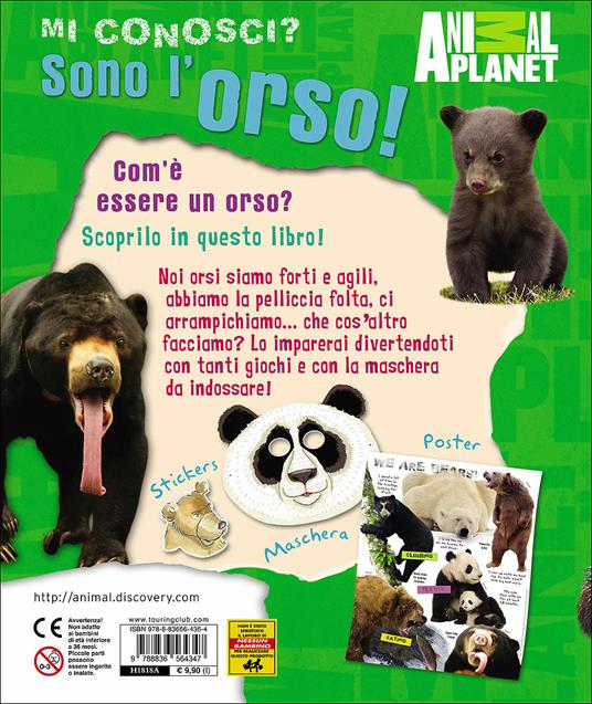 Sono l'orso! Con gadget - Camilla de La Bédoyère - 2