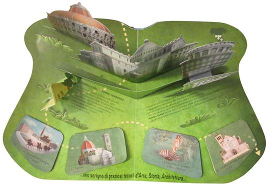Meraviglie d'Italia. Libro pop-up - Dario Cestaro,Paola Zoffoli - 3