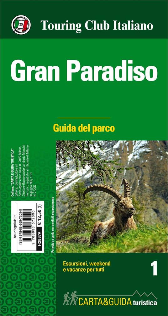 Gran Paradiso 1:50.000. Carta escursionistica del parco. Con Libro: Gran Paradiso. Guida del parco - 2