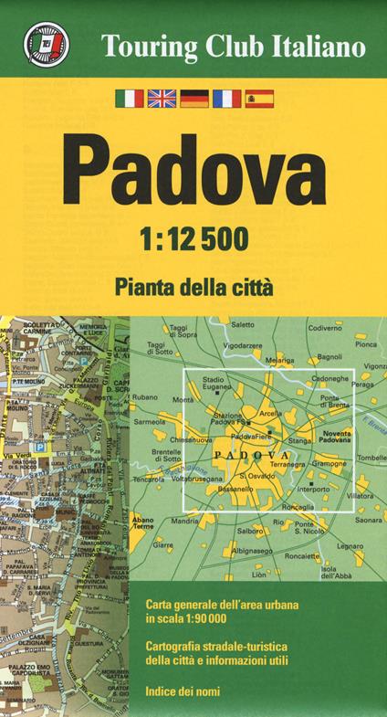 Padova 1:12.500 - copertina