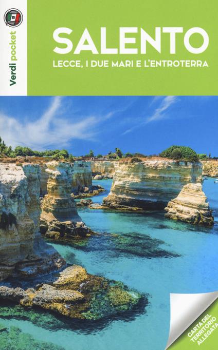 Salento, Lecce, i due mari e entroterra. Con carta - copertina