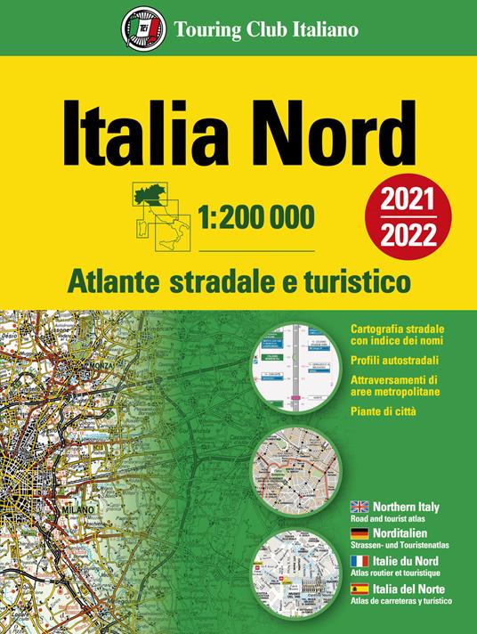 Atlante stradale d'Italia. Nord 1:200.000 - copertina
