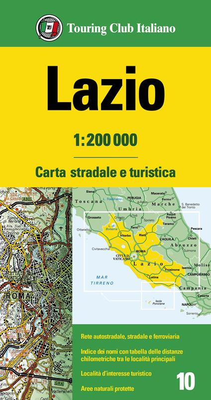 Lazio 1:200.000 - copertina