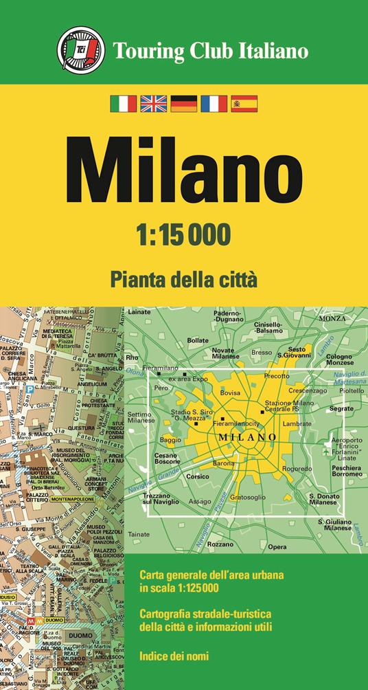 Milano 1:15.000 - copertina