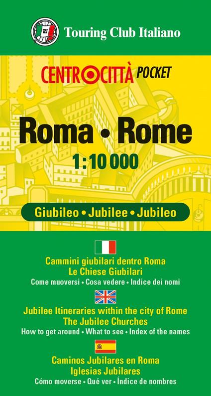 Roma 1:10.000. Edizione Giubileo 2025 - copertina