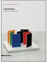 Luigi Carboni. In assenza di prove. Catalogo della mostra (Pesaro, 28 marzo-3 maggio 2009). Ediz. italiana e inglese - copertina