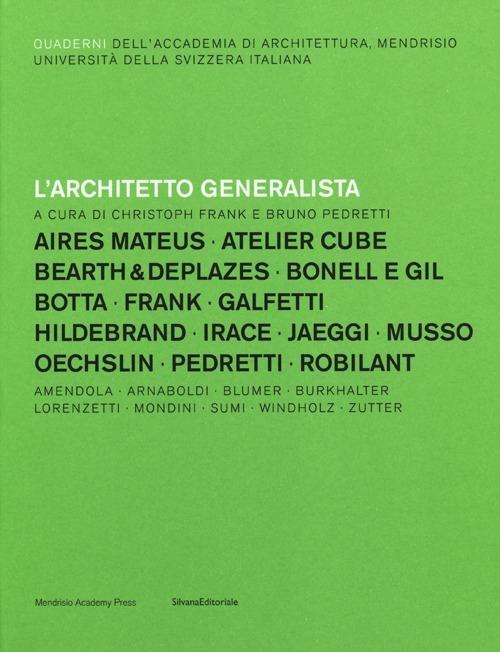 L'architetto generalista - copertina