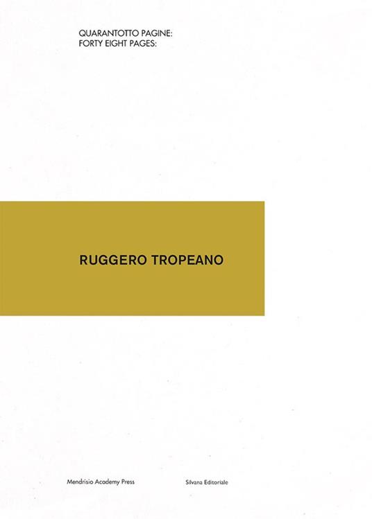 Ruggero Tropeano. Ediz. a colori - copertina
