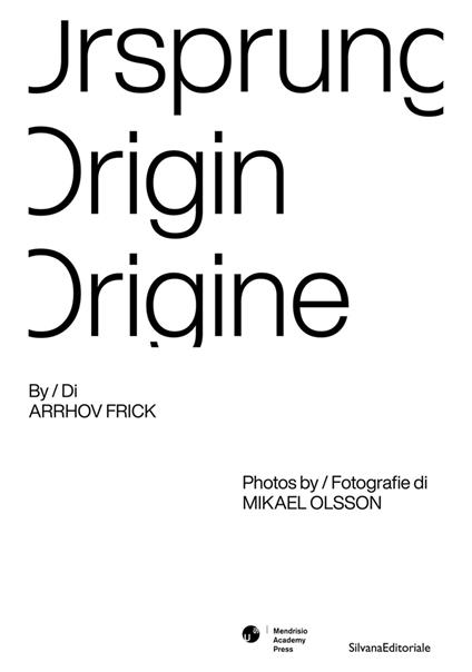 Ursprung Origin Origine. Ediz. illustrata - copertina