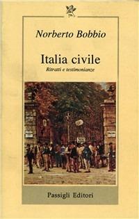 Italia civile. Ritratti e testimonianze - Norberto Bobbio - copertina