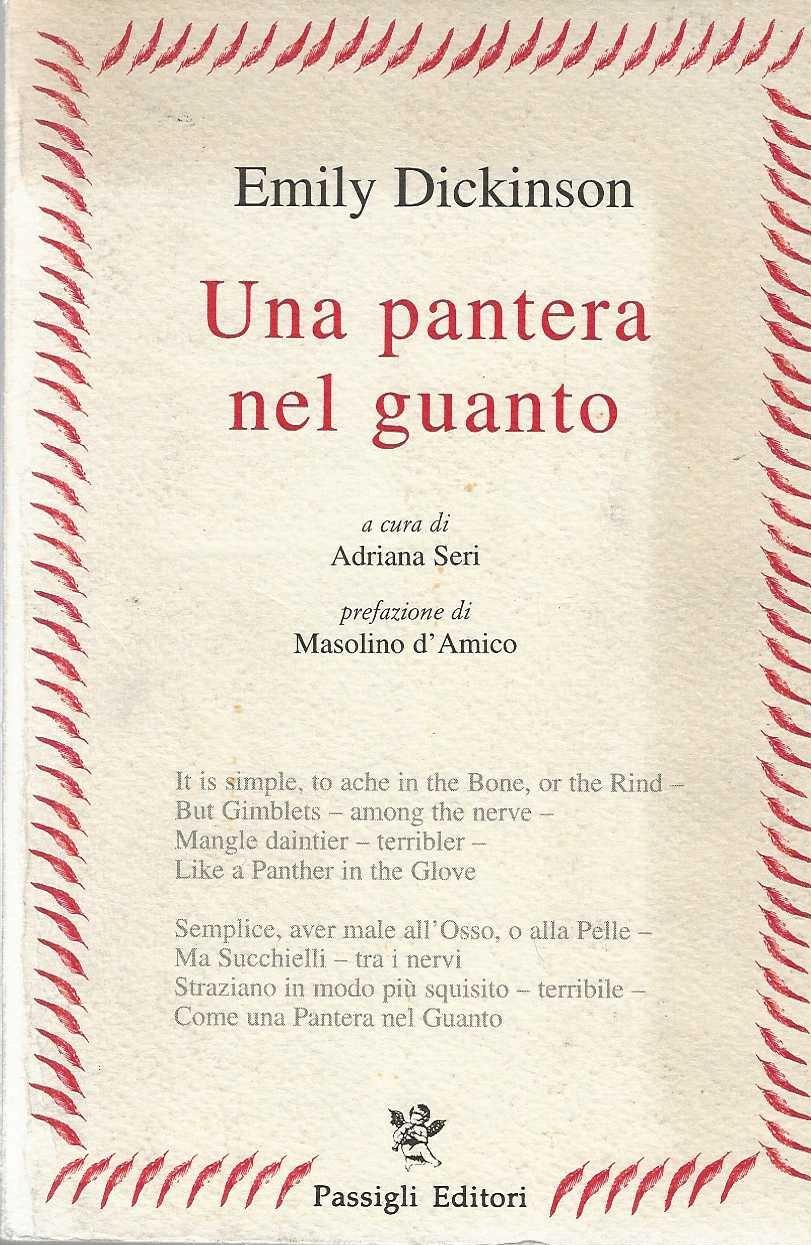 Una pantera nel guanto. Testo inglese a fronte