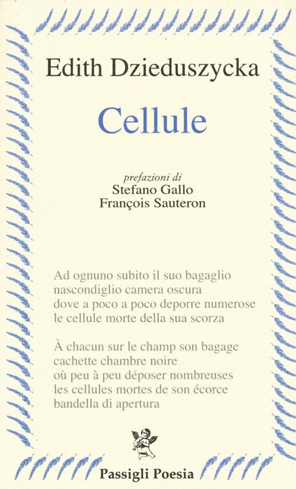 Cellule - Edith Dzieduszycka - copertina