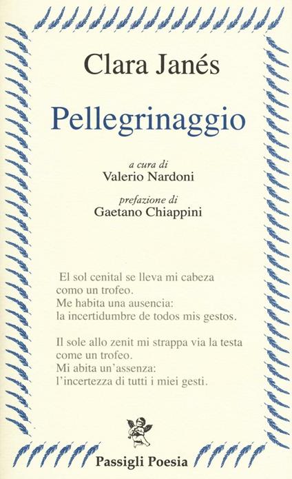 Pellegrinaggio - Clara Janés - copertina