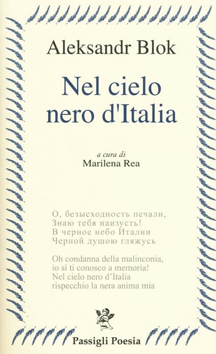 Nel cielo nero dell'Italia - Aleksandr Blok - copertina