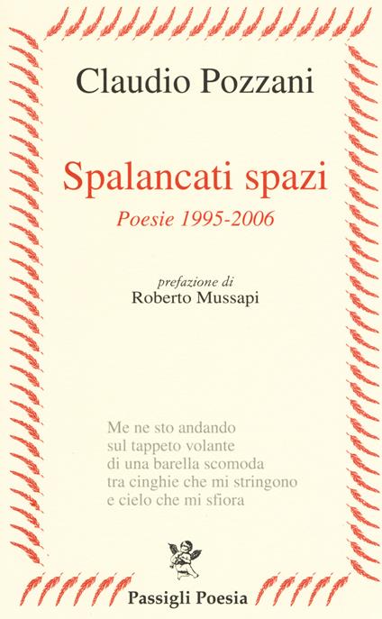 Spalancati spazi. Poesie (1995-2006) - Claudio Pozzani - copertina