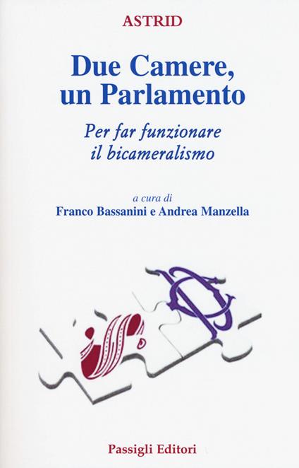 Due Camere un Parlamento. Per far funzionare il bicameralismo - copertina