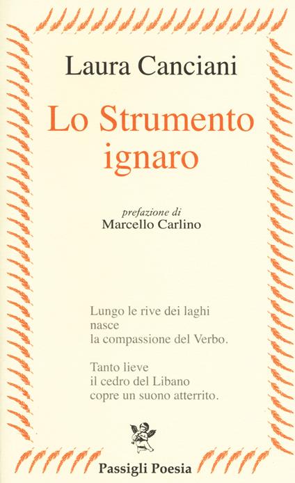 Lo strumento ignaro - Laura Canciani - copertina