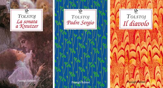 L' amore in Tolstoj: La sonata a Kreutzer-Padre Sergio-Il diavolo - Lev Tolstoj - copertina