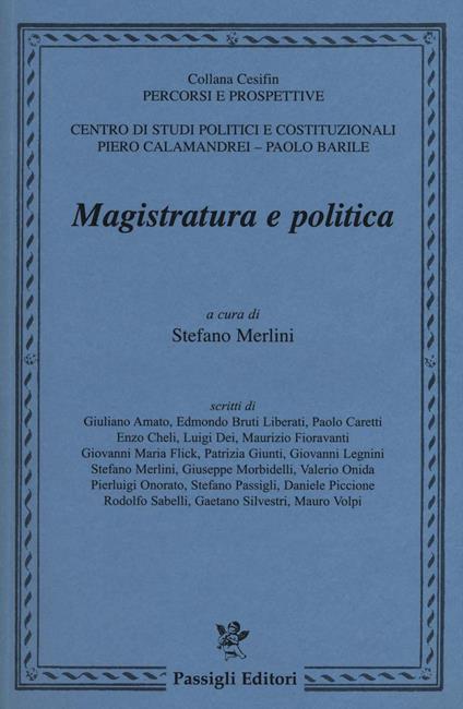 Magistratura e politica - copertina