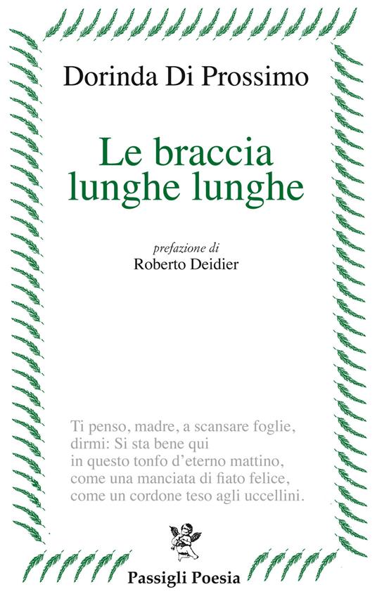 Le braccia lunghe lunghe - Dorinda Di Prossimo - copertina