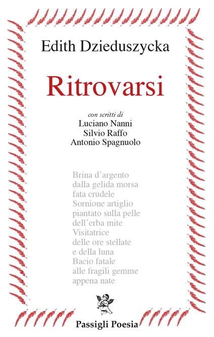 Ritrovarsi - Edith Dzieduszycka - copertina
