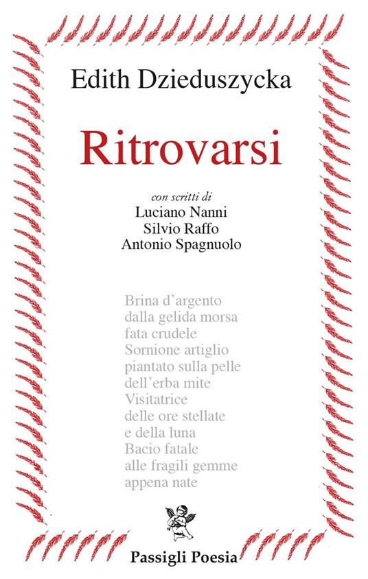 Ritrovarsi - Edith Dzieduszycka - copertina