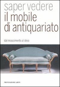 Saper vedere il mobile di antiquariato. Dal Rinascimento al déco - Luca Melegati - copertina