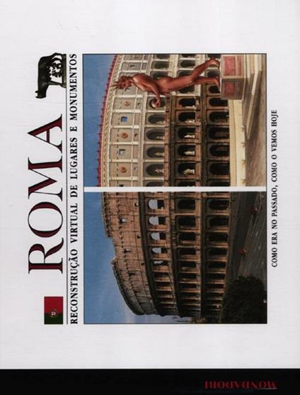 Roma. Ieri e oggi. Ediz. portoghese - copertina