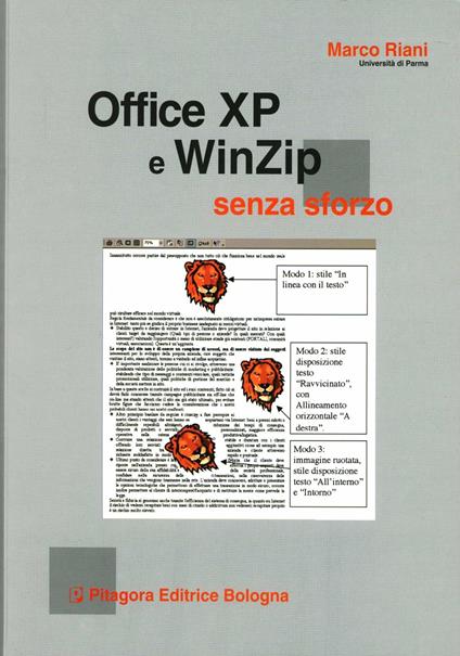 Office XP e Winzip senza sforzo - Marco Riani - copertina