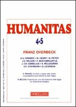 Humanitas (2010) vol. 4-5: Franz Overbeck