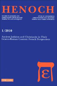 Henoch (2010). Ediz. multilingue. Vol. 1: Ancient Judaism and Christianity in Their Graeco-Roman Context: French Perspectives. - copertina