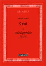 Scritti. Vol. 2: Scala di perfezione.