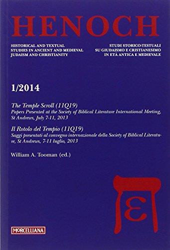 Henoch (2014). Ediz. bilingue. Vol. 1: Il rotolo del tempio (11Q19).