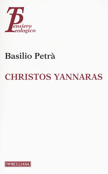 Christos Yannaras - Basilio Petrà - copertina