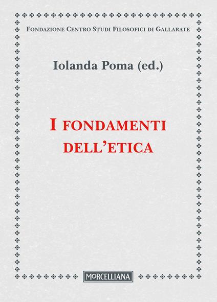 I fondamenti dell'etica - copertina