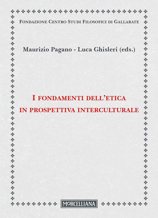 I fondamenti dell'etica in prospettiva interculturale - copertina