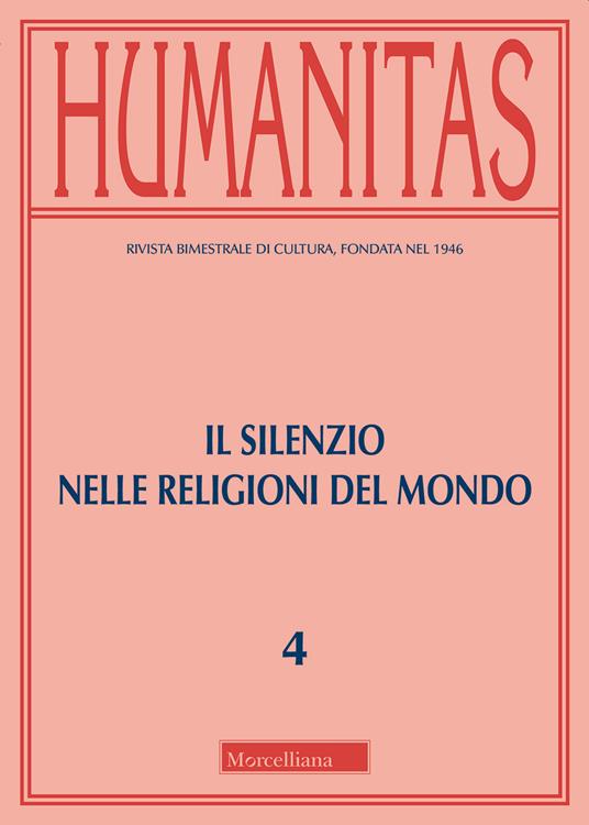 Humanitas (2019). Vol. 4: silenzio nelle religioni del mondo, Il. - copertina