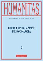 Humanitas (2021). Vol. 2: Bibbia e predicazione in Savonarola.