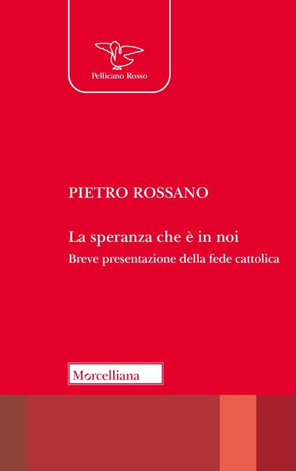 La speranza che è in noi - Pietro Rossano - copertina