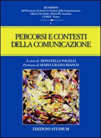 Percorsi e contesti della comunicazione - copertina