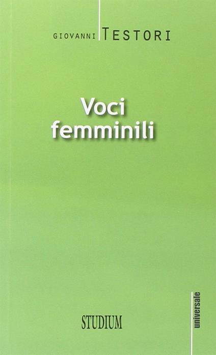 Voci femminili - Giovanni Testori - copertina