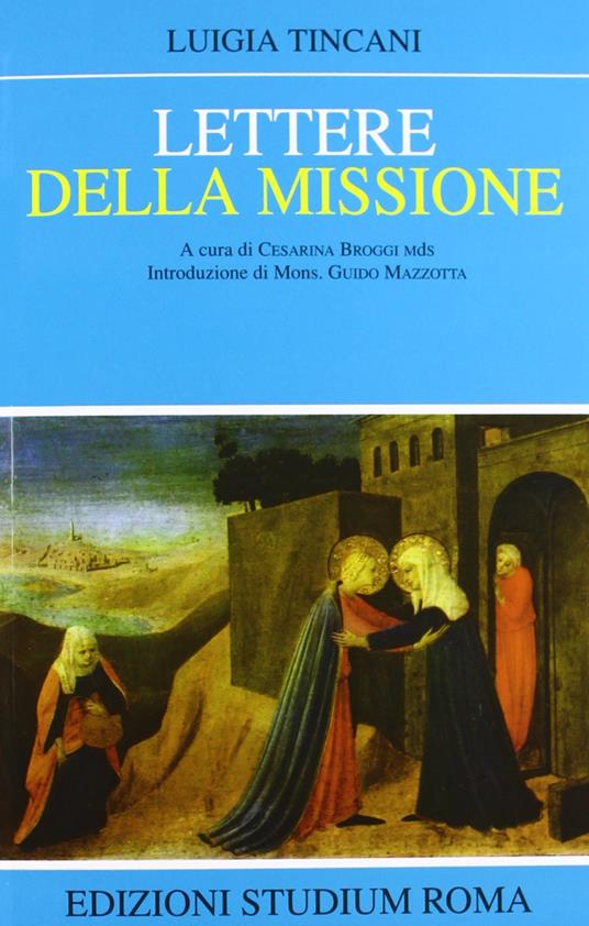 Lettere della missione - Luigia Tincani - copertina