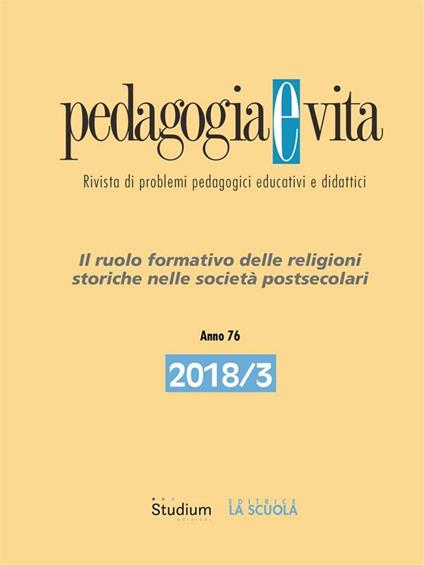 Il Pedagogia e vita (2018). Vol. 3 - AA.VV. - ebook