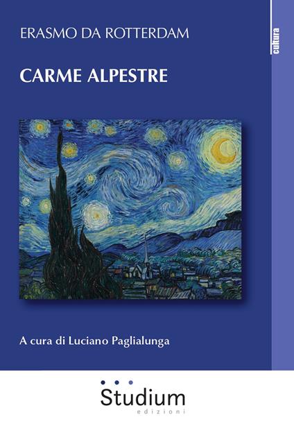 Carme alpestre - Erasmo da Rotterdam - copertina