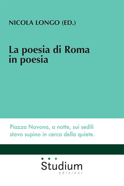 La poesia di Roma in poesia - copertina