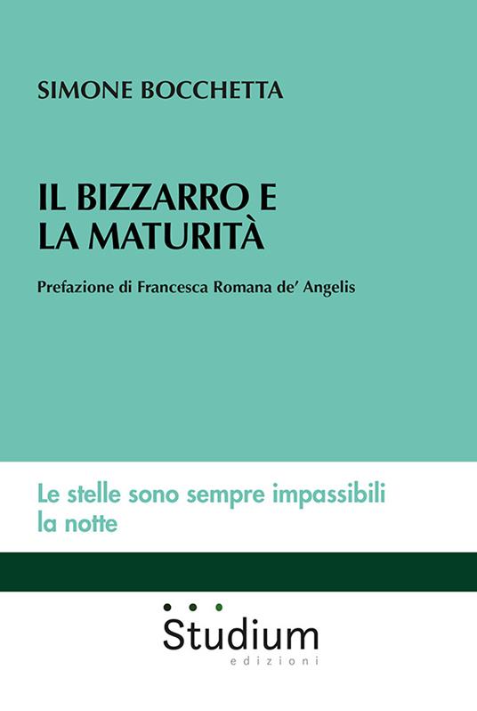 Il bizzarro e la maturità - Simone Bocchetta - copertina