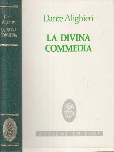 La Divina Commedia - Dante Alighieri - copertina