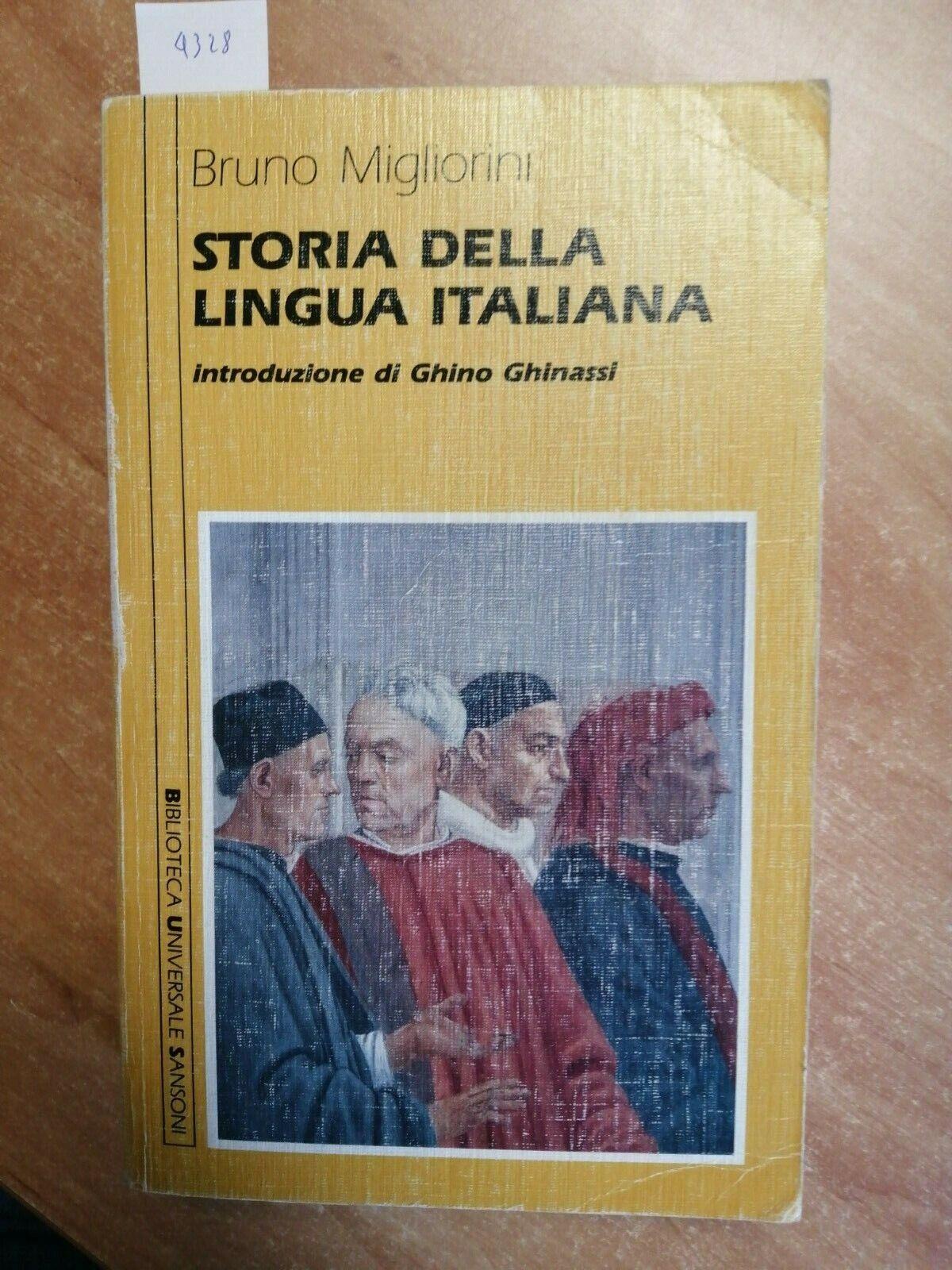 Storia della lingua italiana