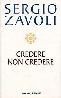 Credere non credere - Sergio Zavoli - copertina